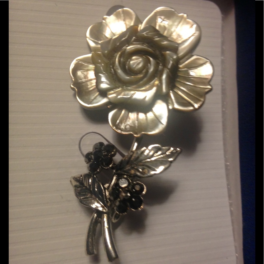 💕3/$15 | Mother of Pearl pin/pendant 🌹